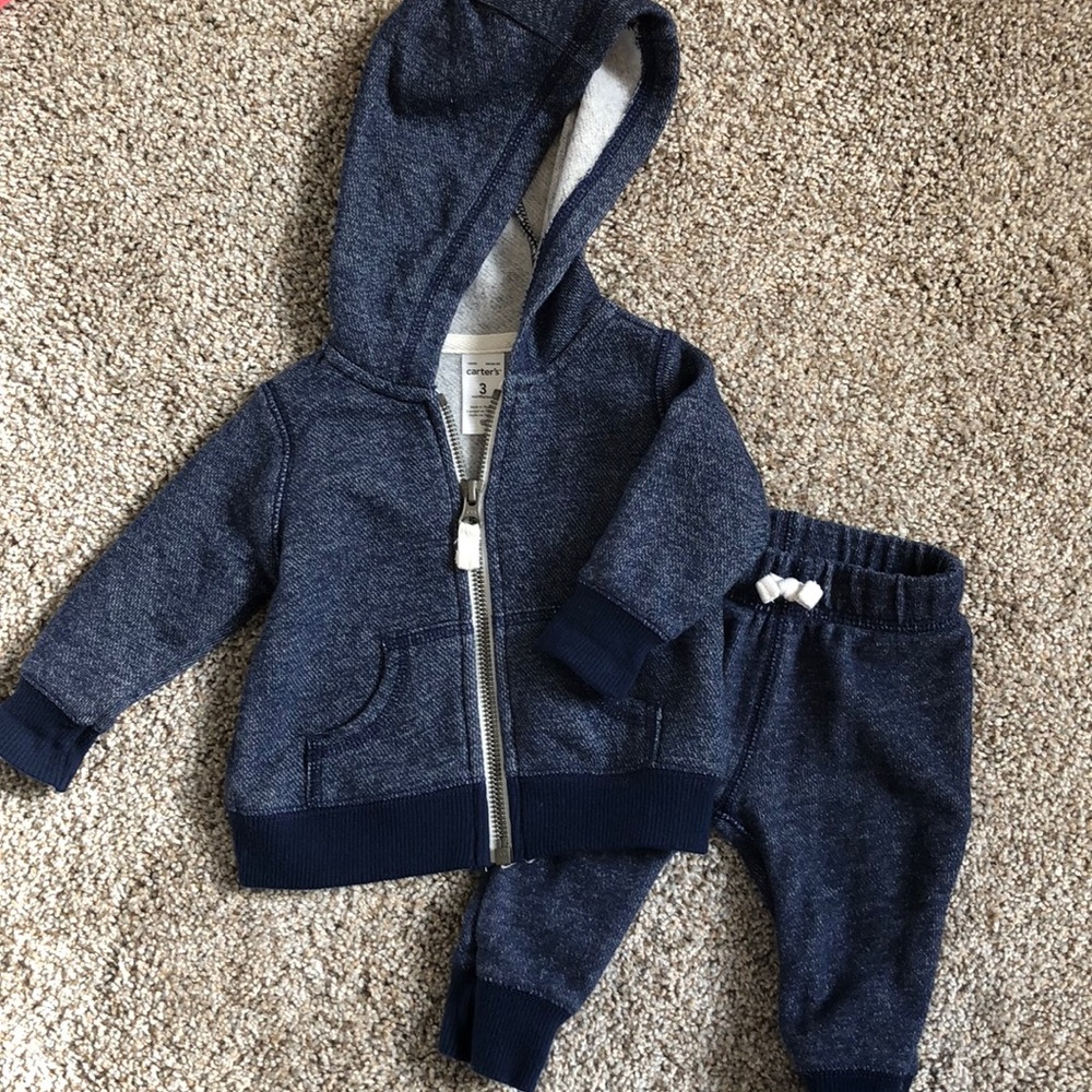 Baby boy hoodie sweats set